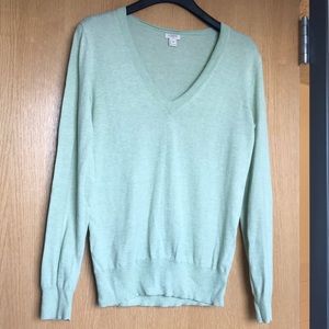 J.Crew Factory Minty Green Sweater Size M